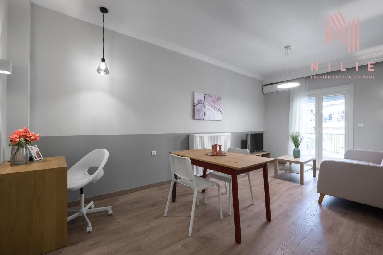 Creme, Nilie Hospitality Mgmt Appartement Thessaloniki Buitenkant foto