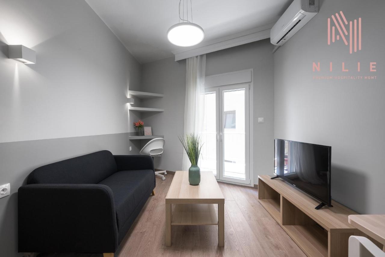 Creme, Nilie Hospitality Mgmt Appartement Thessaloniki Buitenkant foto