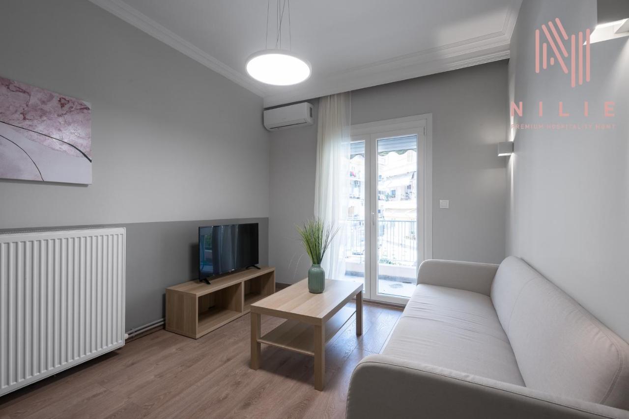 Creme, Nilie Hospitality Mgmt Appartement Thessaloniki Buitenkant foto