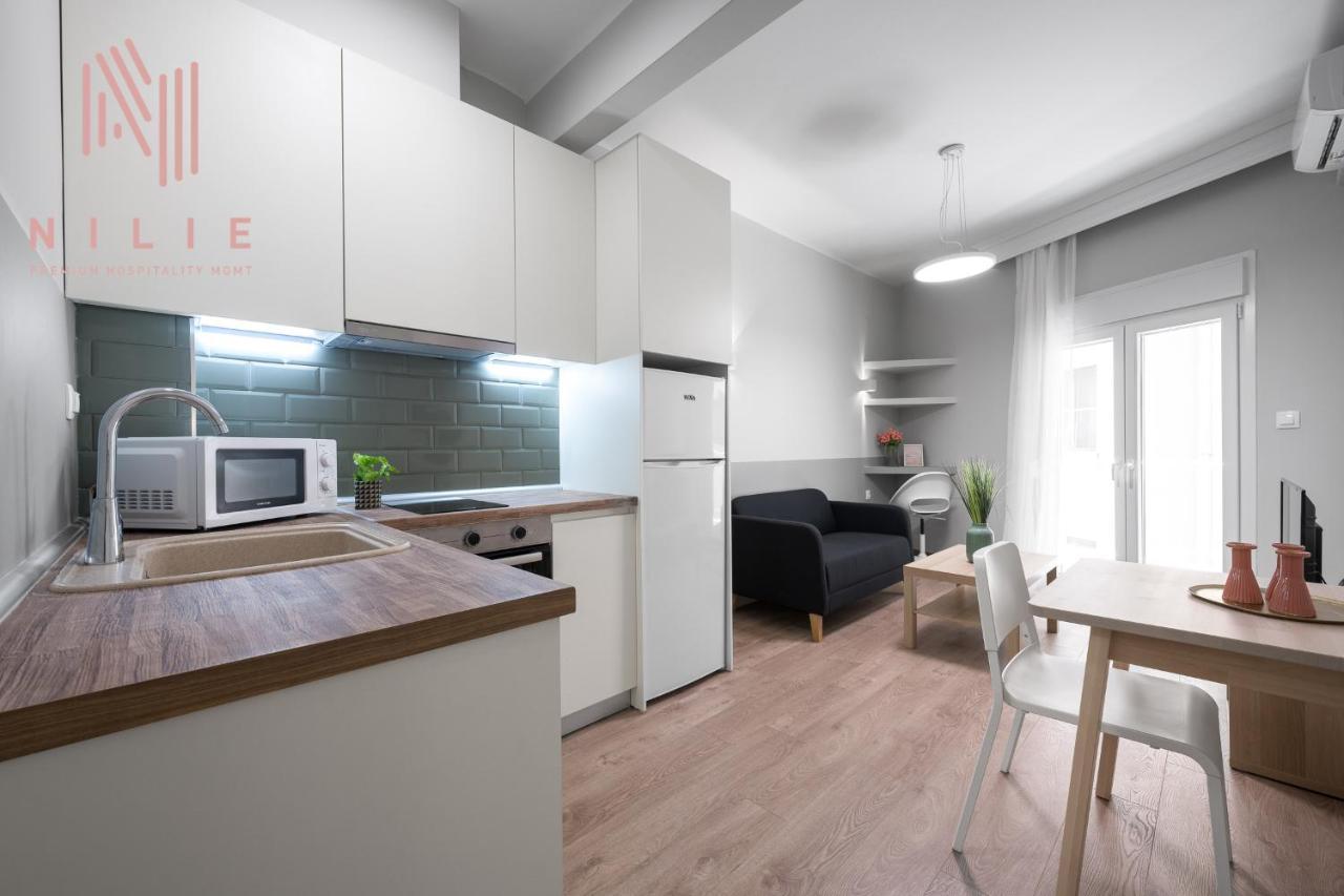 Creme, Nilie Hospitality Mgmt Appartement Thessaloniki Buitenkant foto